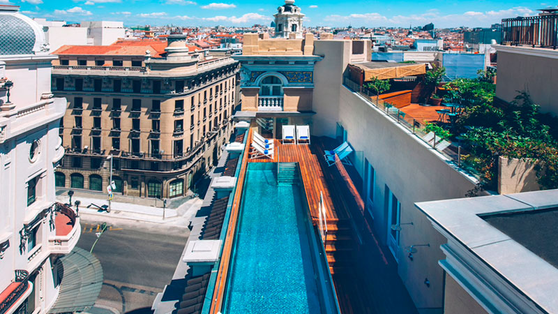 Hoteles con Piscina en Madrid